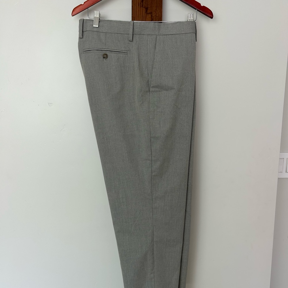 Banana Republic Double Breasted Gray Suit Jacket and pants set - Picture 4 of 6